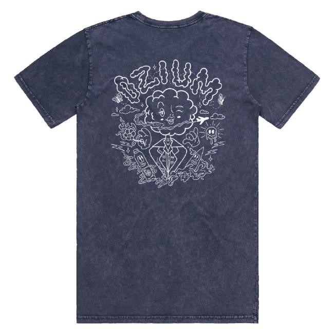 Official Ozium Merch Head In The Clouds Shirt