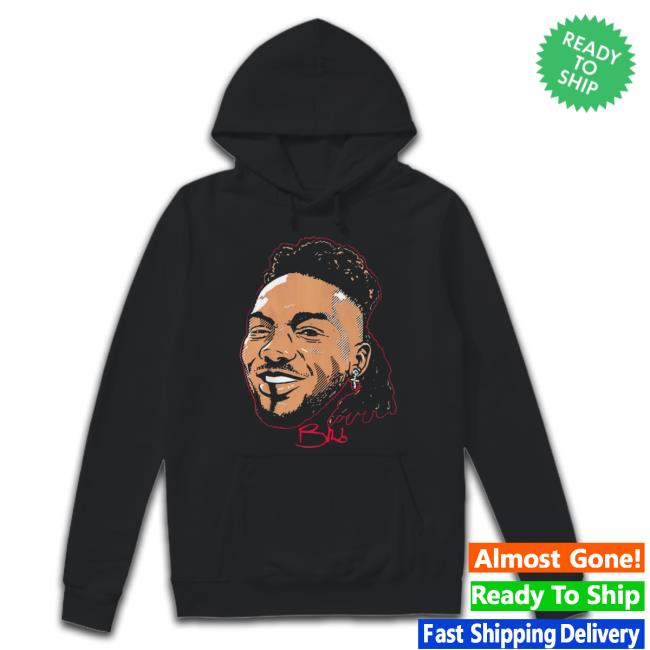Bijan Robinson Atlanta Falcons Swag Head Signature 2023 Hoodie