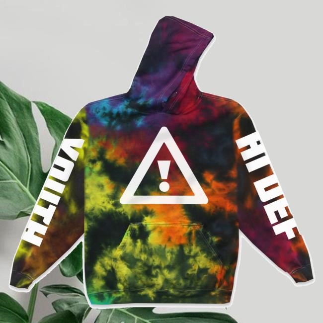 Kt8 Merch Store Flosstradamus Hi Def Tie Dye Hooded Sweatshirt