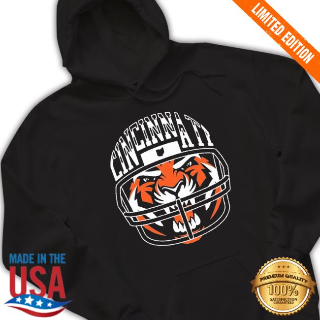 Angry Cincy Helmet T-Shirt