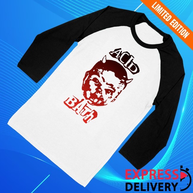 Official Acid Bath Merch Devil Baby Baseball Tee Official Acid Bath Merch Devil Baby Baseball Zip Hoodie
