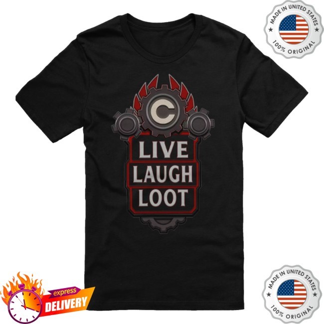 The Cohhilition Live Laugh Loot Zip Up Hooded Sweatshirt