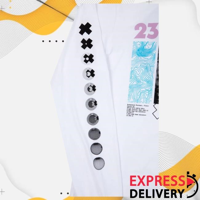 Official X Games Merch White Long Sleeve T-Shirt