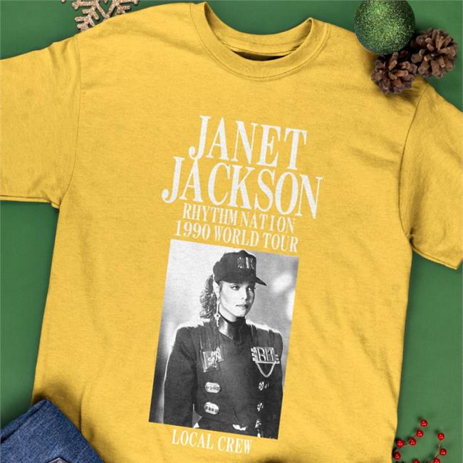 Local Crew '90 Rhythm Nation World Tour Shirt