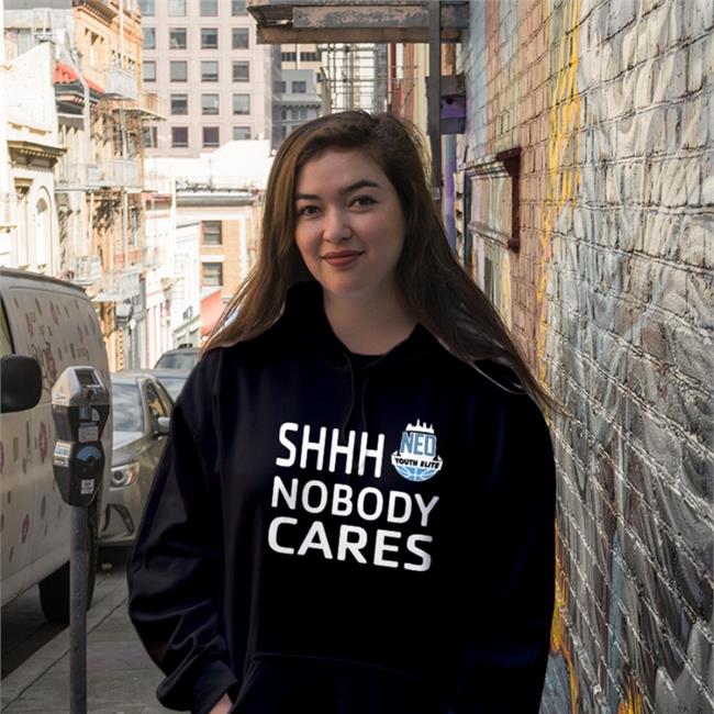 Shhh Nobody Cares Neo Youth Elite Tee Sonny Johnson