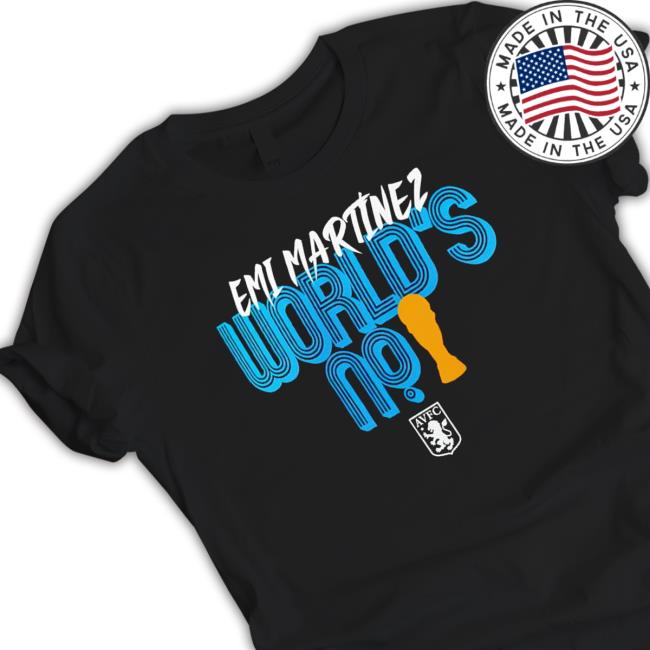 Aston Villa Emi Martinez Wc Crest World’S No Shirt