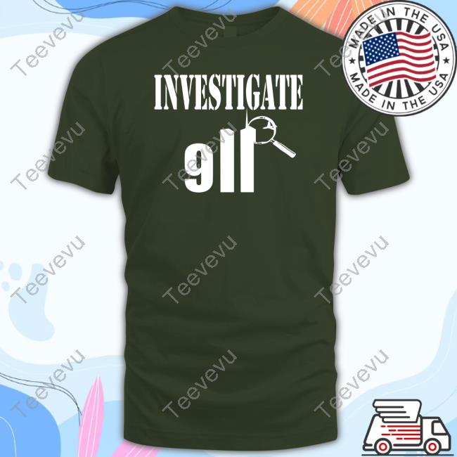 Alex Jones Investigate 911 T Shirt