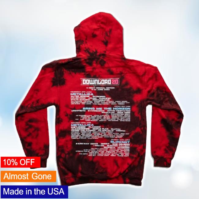 Trending 20 Years Event Tie Dye Sweatshirt Download Festival Shop