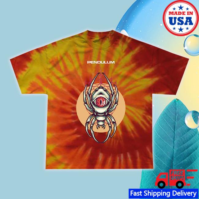 Official Pendulum Tie-Dye Tarantula T-Shirt