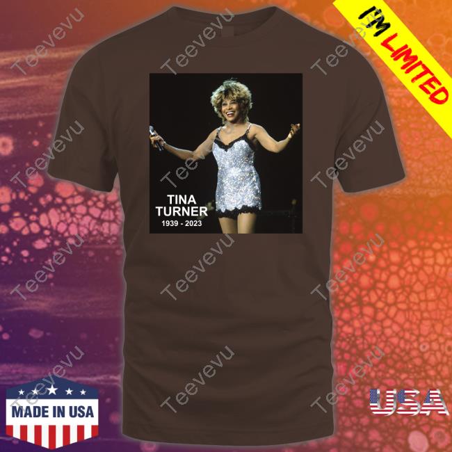 Rip The Queen Of Rock And Roll Tina Turner 1939-2023 Tee Shirt