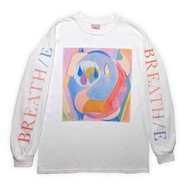 Trending Anna Liber Lewis Merch Store Breath/E Long Sleeve Tee - Four Tet X Anna Painting Unisex Sweatshirt Annaliberlewis Shop