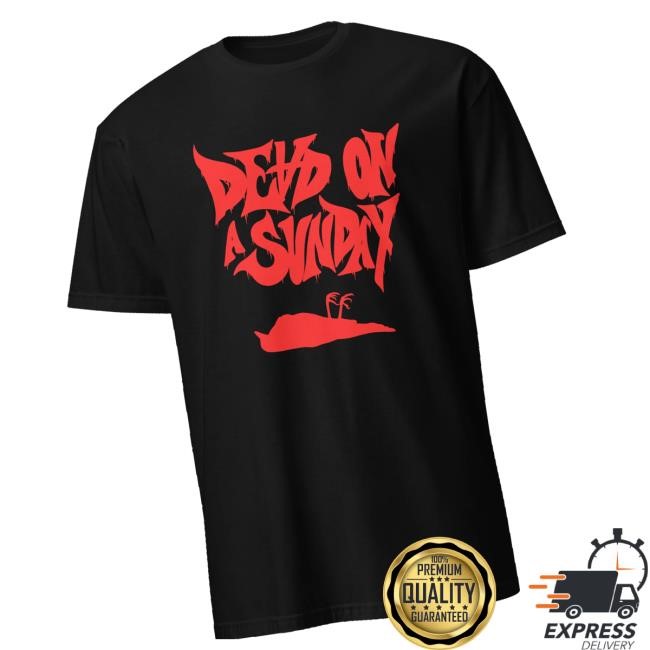 Deadonasunday Merch Store Dead On A Sunday Classic Logo Crewneck Sweatshirt