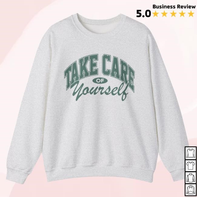 Official Fanjoy Merch Take Care Of Yourself Hooded Sweatshirt