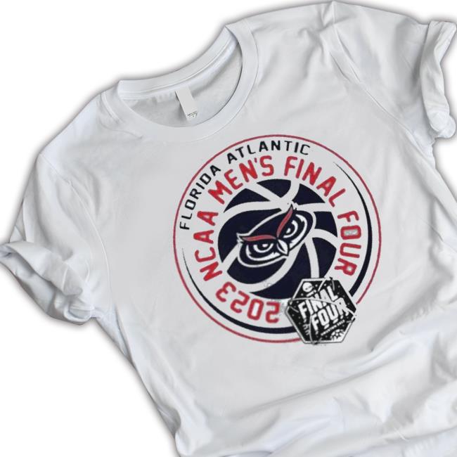 Official Florida Atlantic Owls 2023 Ncaa Men’S Basketball Final Four Logo Shirt