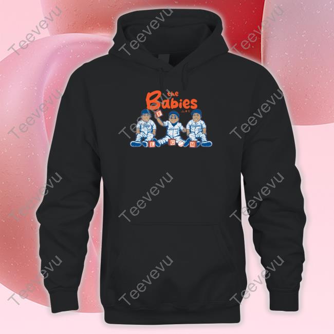 Breakingt Store Brett Baty And Francisco Alvarez And Mark Vientos The Babies Long Sleeve T Shirt