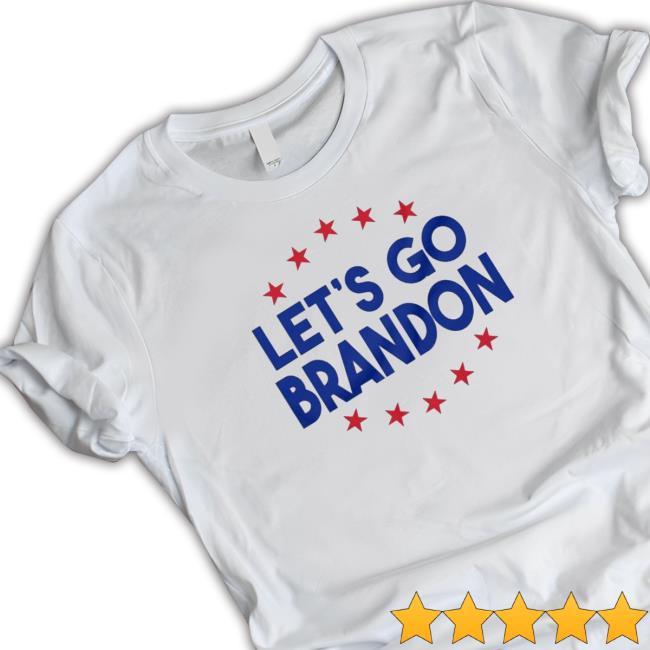 Let’S Go Brandon Red Stars T-Shirt