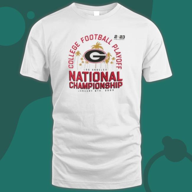 Georgia Bulldogs College Football Playoff 2023 National Championship Game Return Run Hooded Sweatshirt