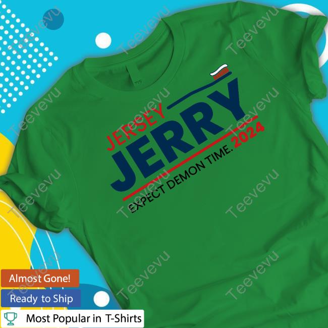 Barstoolsports Jersey Jerry Expect Demon Time 2024 T Shirt