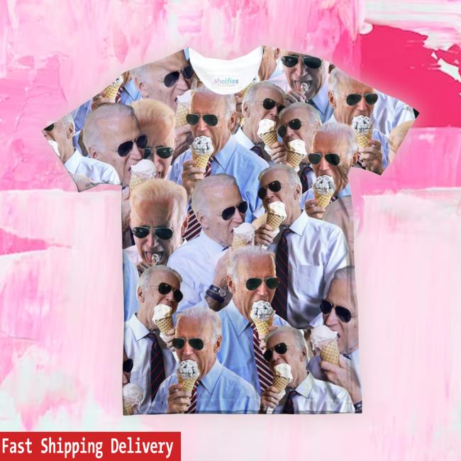 Joe Biden Ice Cream Invasion T-Shirts