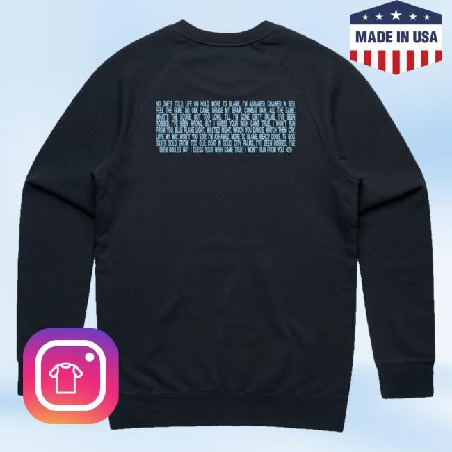 Royel Otis Official Merch Ro Crew Navy Shirts
