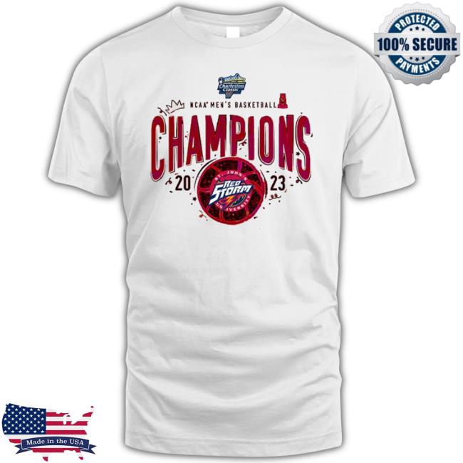 Trending St John’S Red Storm Is Champions Of Charleston Classic 2023 Ncaa Men’S Basketball Congratulations Shirts