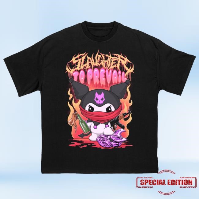First Blood Merchandise Merch Slaughter To Prevail - Sanrio Of Darkness Shirt
