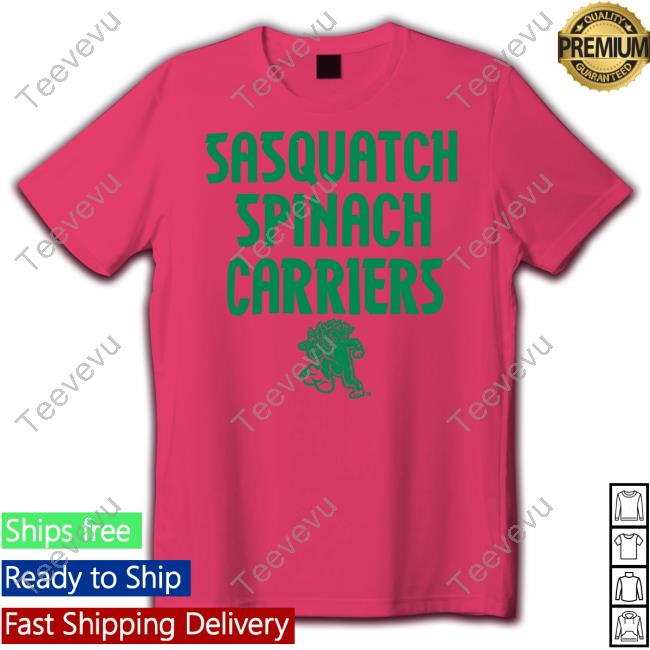 Eugene Emeralds Sasquatch Spinach Carriers Shirt