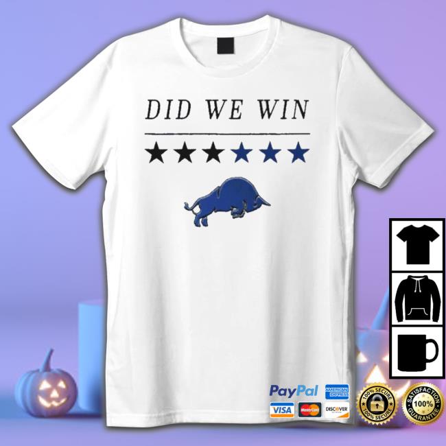 Did We Win Damar Hamlin Buffalo Symbol shirt
