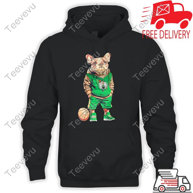 Legion Hoops Bulldog Wearing Celtics Boston New Shirt