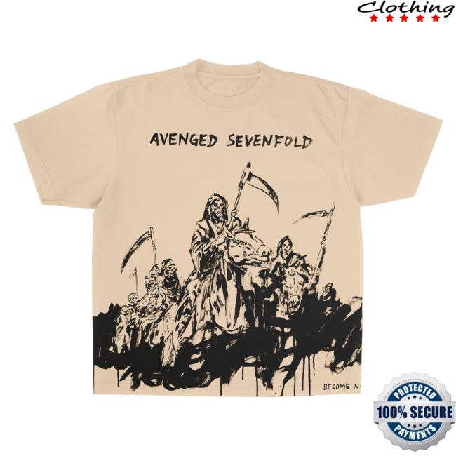 Official Avenged Sevenfold Merch A7xworld Store A7x World Become Nothing Hot Shirt AvengedSevenfold Shop