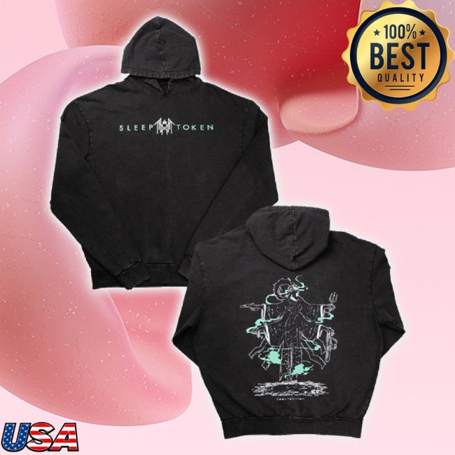 Official Sleep-Token Merch Store Ascensionism Acid Wash Unisex Sweatshirt Sleep-Token Shop