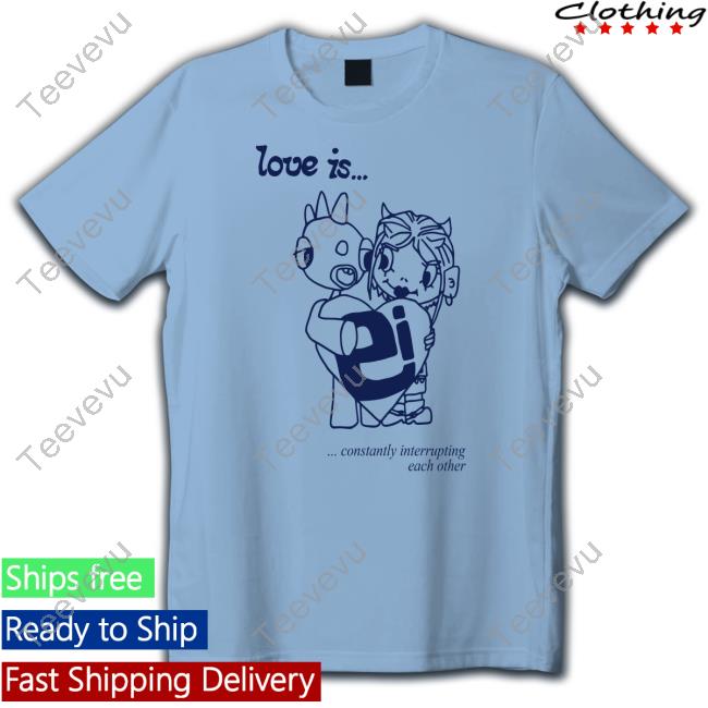 Emergency Intercom Merch Love Is Constantly Interrupting Each Other Hoodie