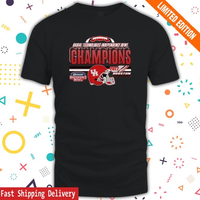 Houston Cougars Football 2022 Radiance Technologies Independence Bowl Champions Classic Shirt