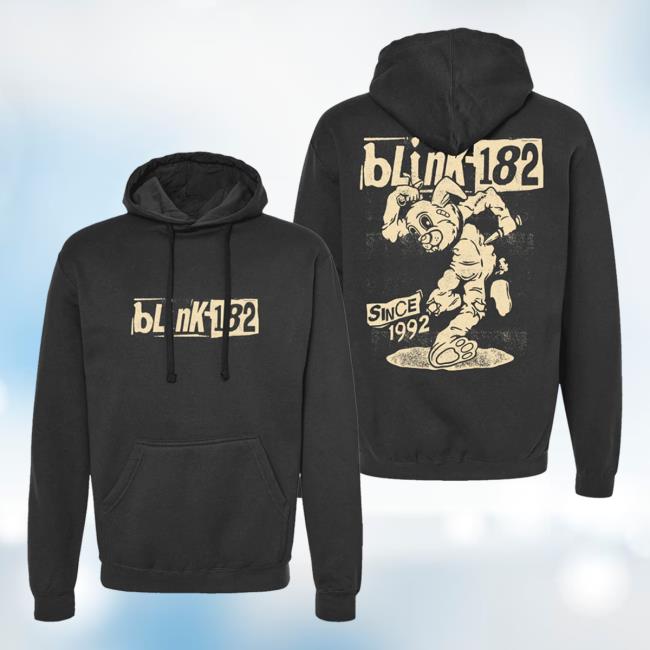 Official Blink 182 Merch Store Edging The Pit Pullover Sweatshirt Black Blink182 Shop