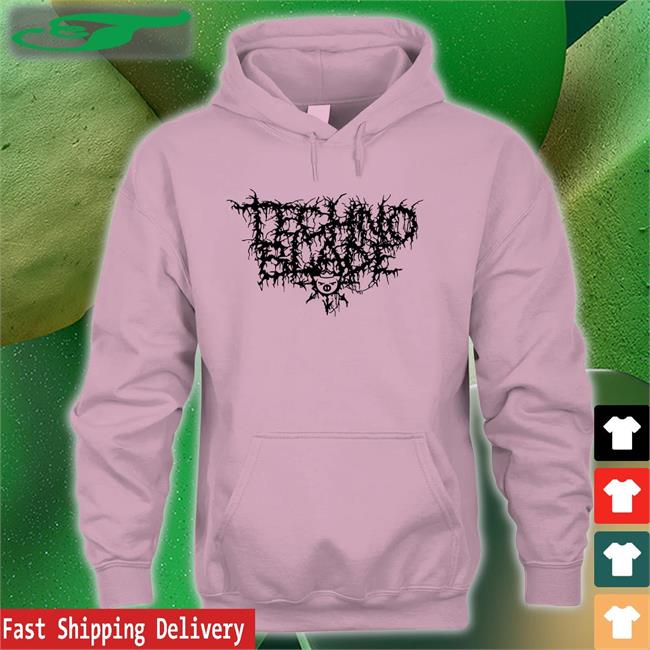 Metal Font Sweatshirt Technoblade Merch