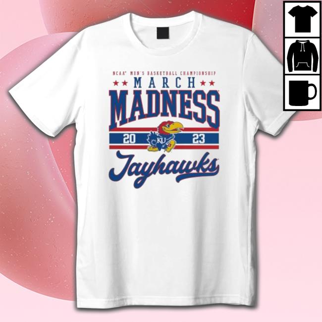 Kansas Jayhawks Ncaa Men’S Basketball Championship March Madness 2023 shirt