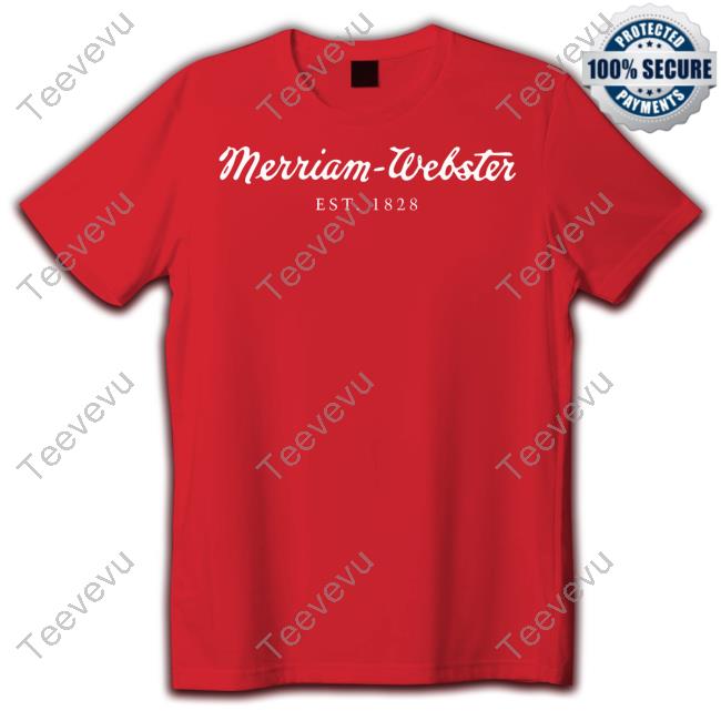 Merriam Webster Vintage Logo Tee Shirt