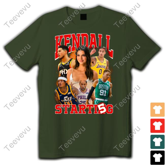 Ballsack Sports Kendall Jenner Starting 5 Hoodie