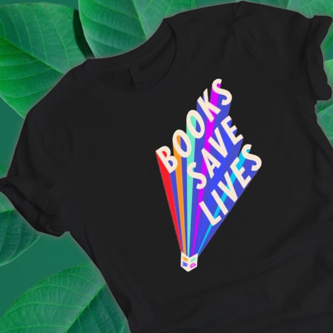 Books Save Lives Long Sleeve Shirt