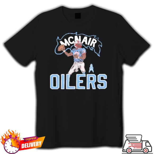 Tennessee Titans Steve Mcnair Oilers Shirt
