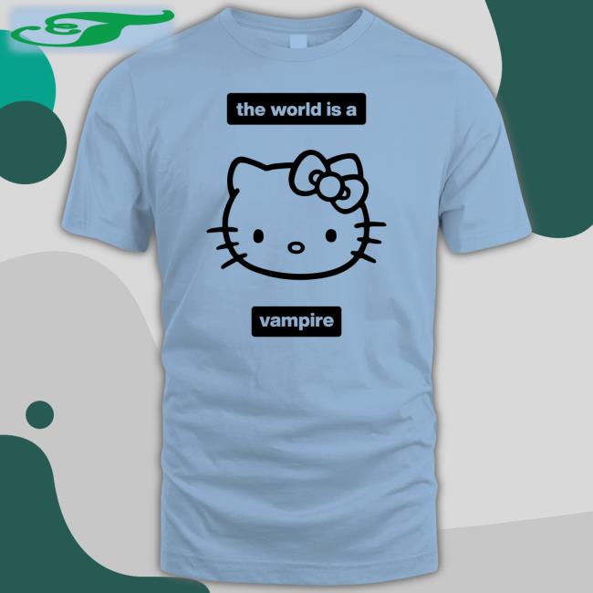 The World Is A Vampire Shirt Kitty Smashingpumpkin The World Is A Vampire Shirt