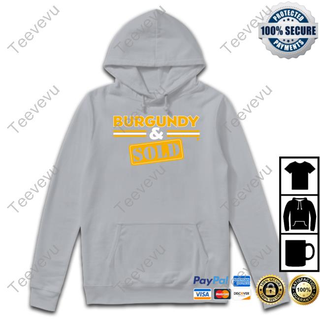 Breaking T Washington Football Burgundy And Sold Hoodie