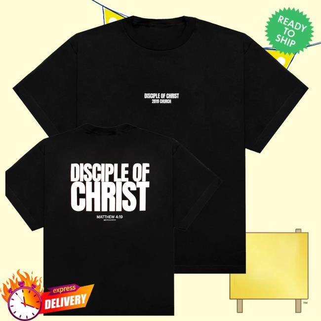 Official Disciple Of Christ Black T Shirt Official Disciple Of Christ Black Tank Top