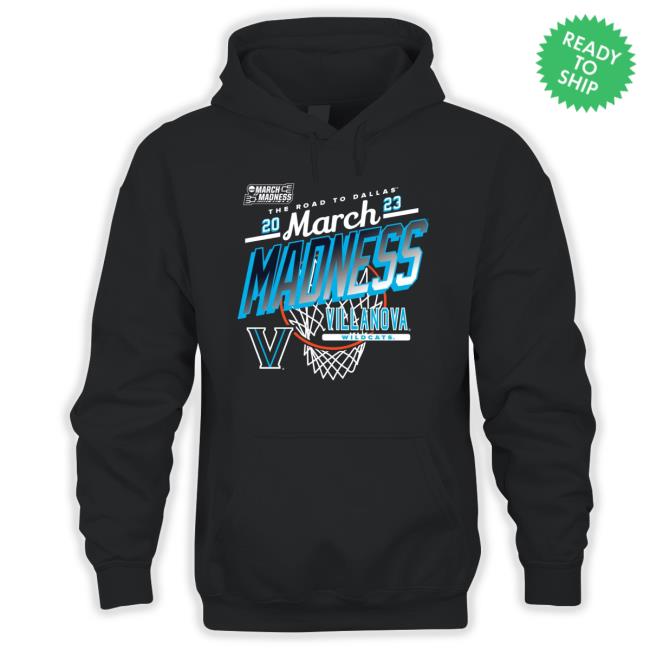 Villanova Wildcats Women's Basketball 2023 March Madness Navy Shirt