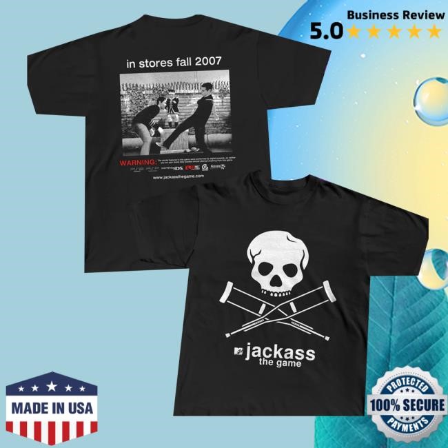 Official Welcometobootville Store Jackass The Video Game Tee Shirt
