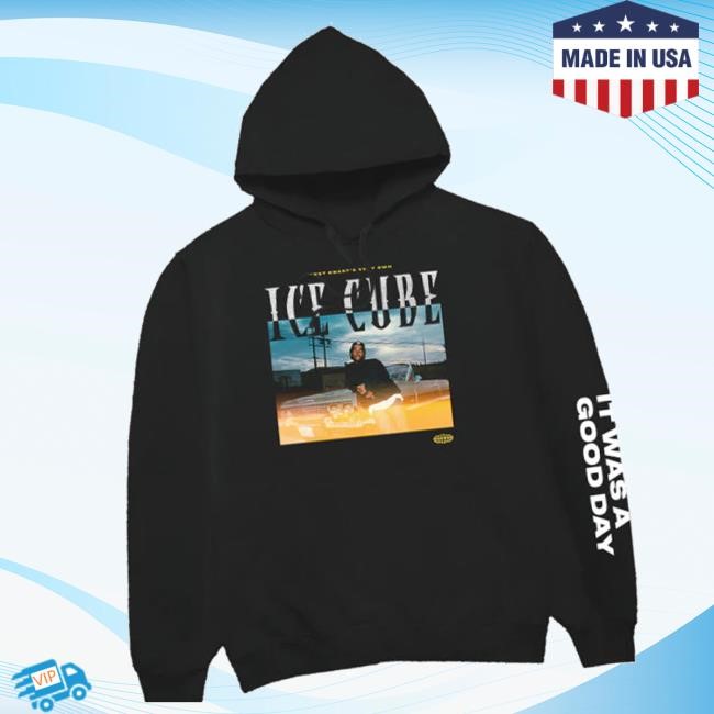 Ice Cube Merch It Was A Good Day Long Sleeve Shirt Ice Cube Merch It Was A Good Day Crewneck Sweatshirt
