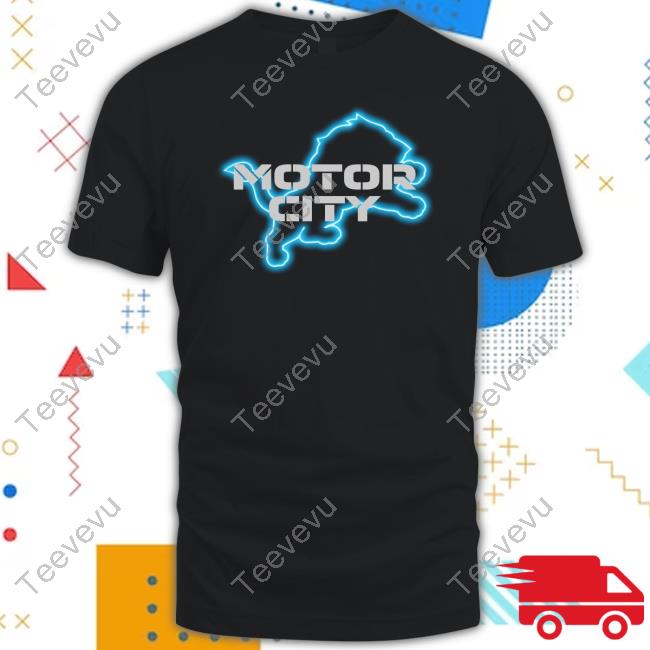 Sam Richardson Wearing Detroit Lions Motor City Hoodie
