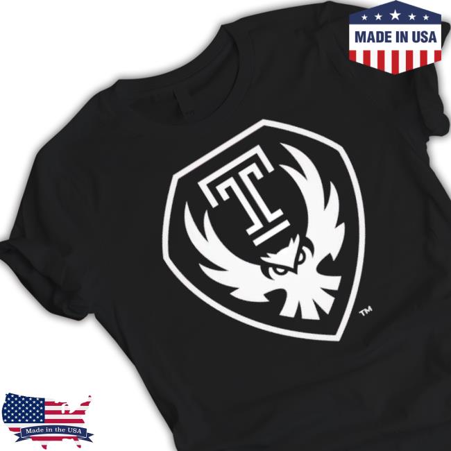 Temple Owl 2023 Logo Long Sleeve T Shirt
