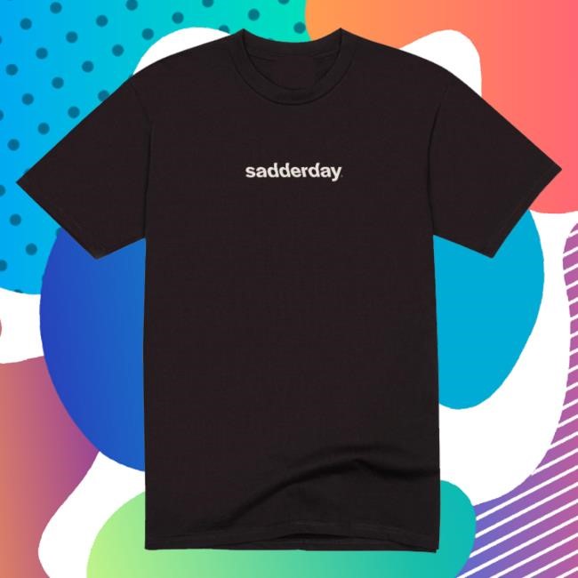 Trending Sadderday Merch Store Missing T-Shirt Black Hooded Sweatshirt