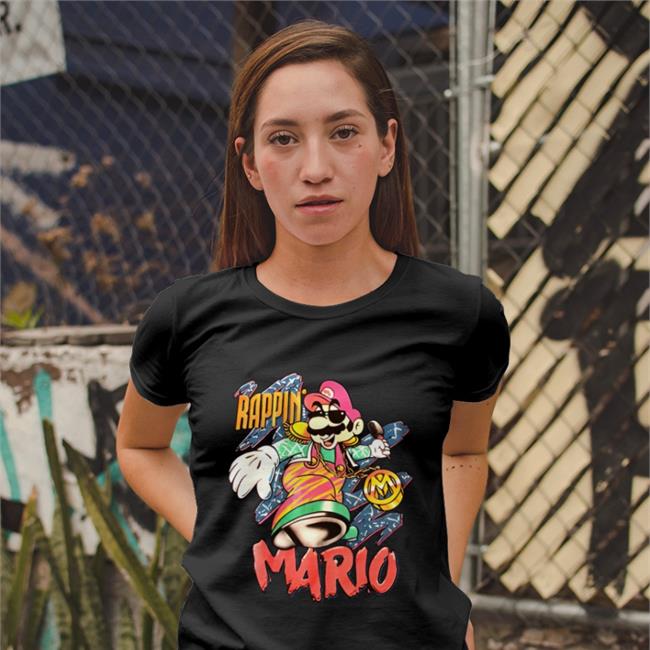 Mariobrothblog Rappin' Mario Shirt Rappin' Mario T Shirt